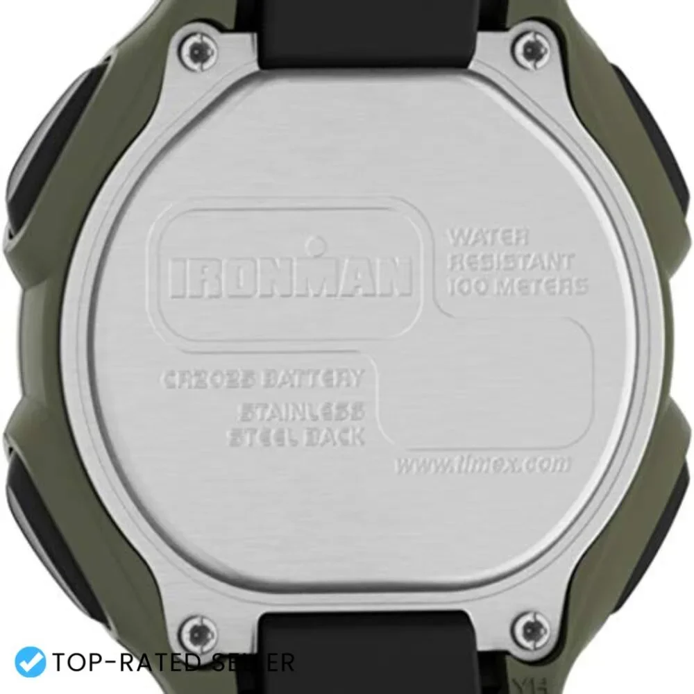 Ironman Triathlon Classic 30 Digital Watch Chronograph Sporty Water Resistant